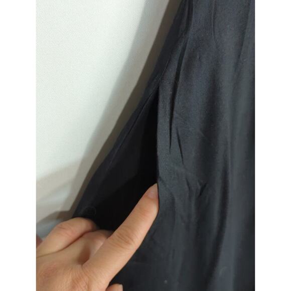 Mexicali Blues Smocked Scoop Neck Mini Dress Black Women XL NWT Bohemian Coastal - Picture 5 of 12